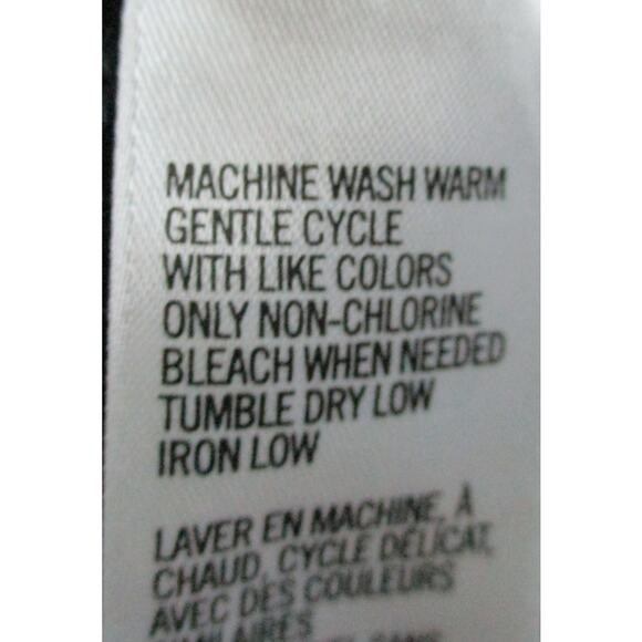 Izod Women's Long Sleeve Red, White & Blue Hooded Zip Front Sweater Size Medium - Picture 10 of 10